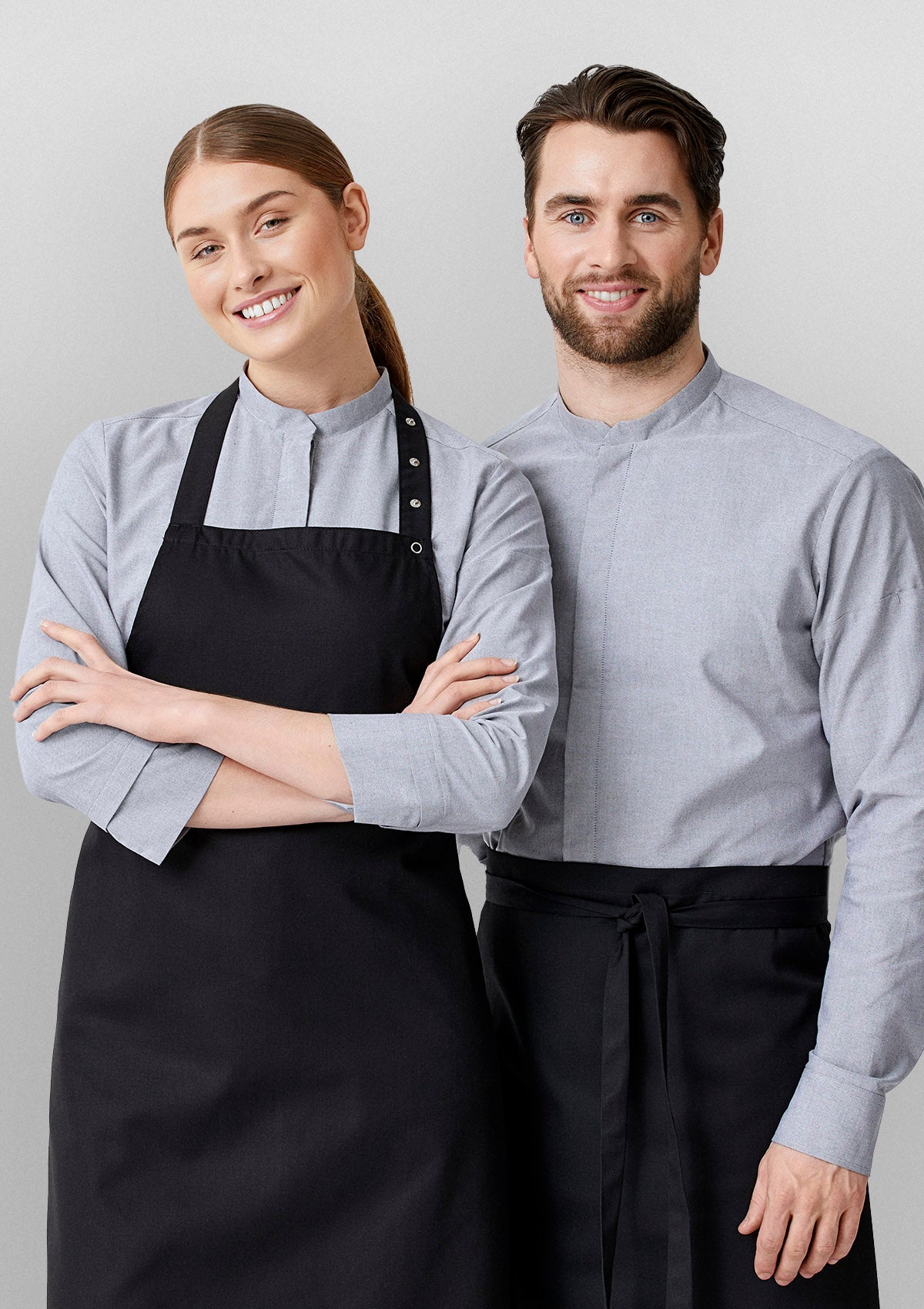 Bib Apron with Adjustable Neck Strap Unisex