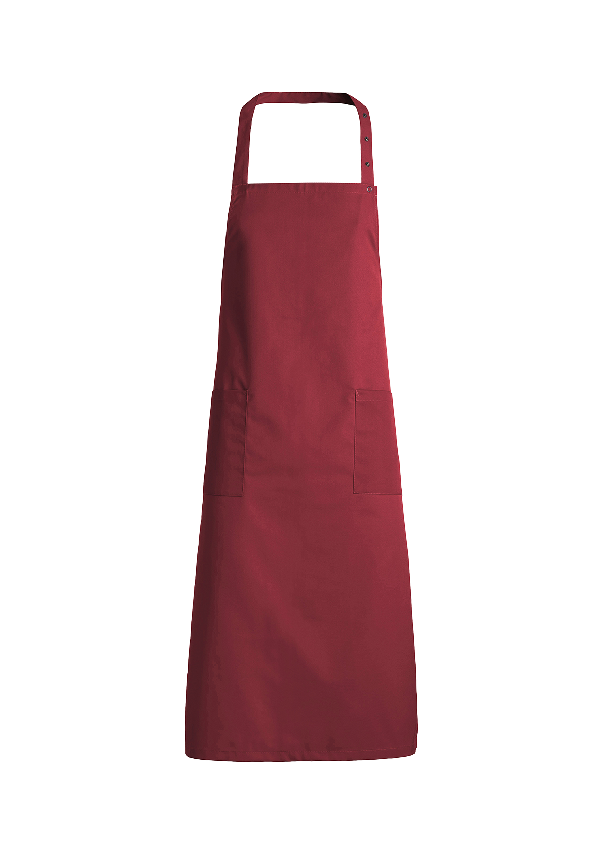 Bib Apron with Side Pockets Unisex