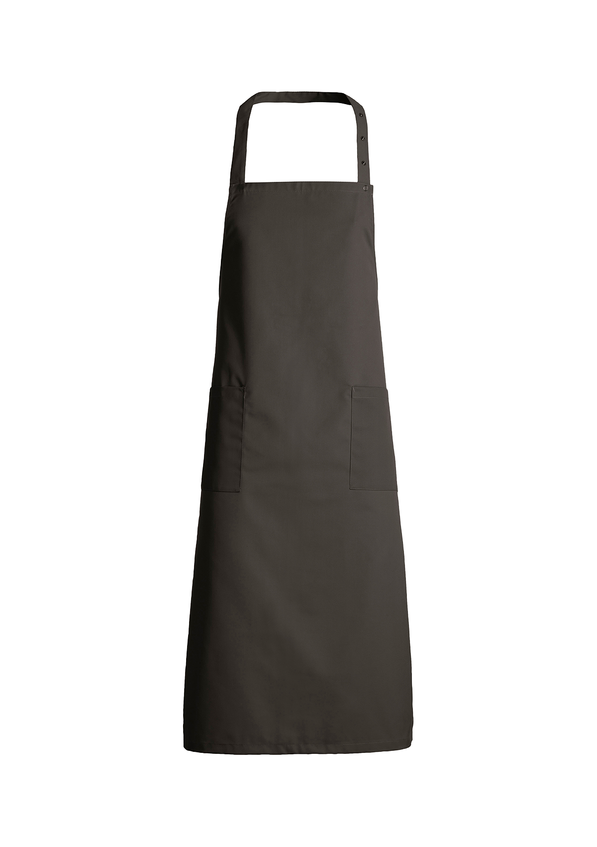 Bib Apron with Side Pockets Unisex