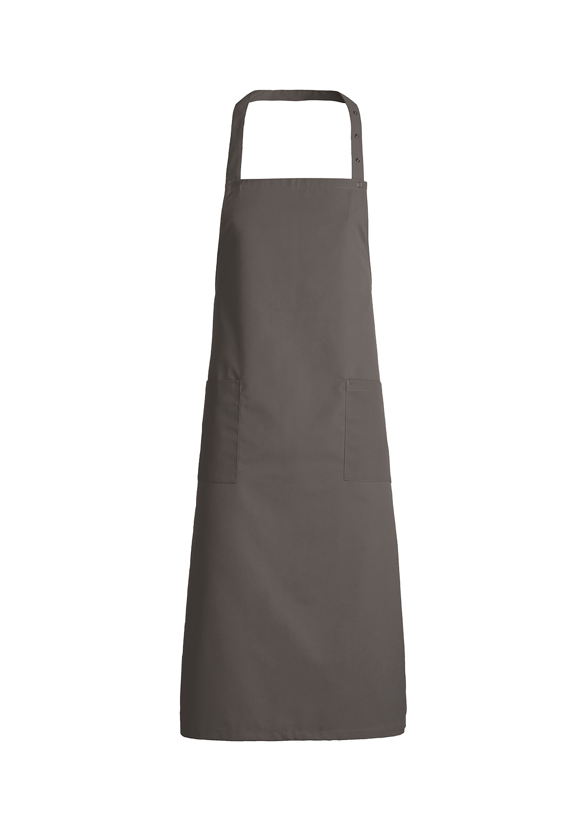 Bib Apron with Side Pockets Unisex