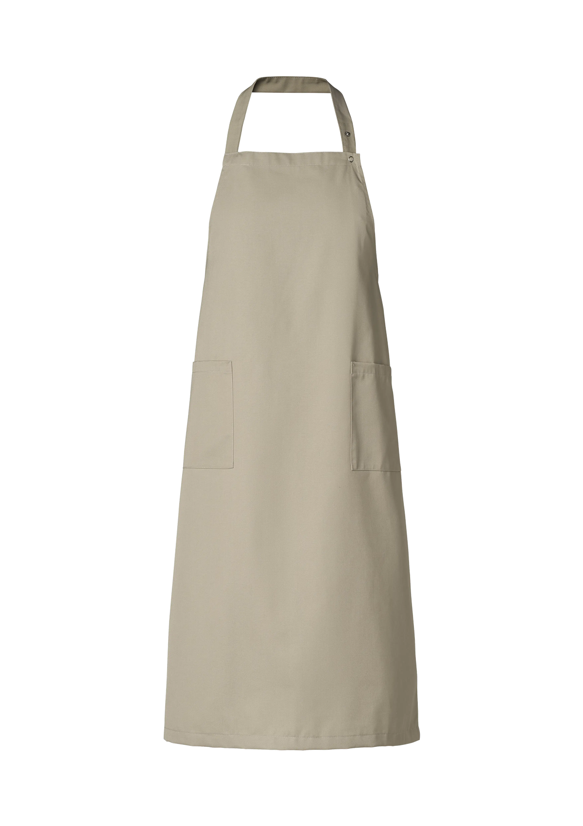 Bib Apron with Side Pockets Unisex