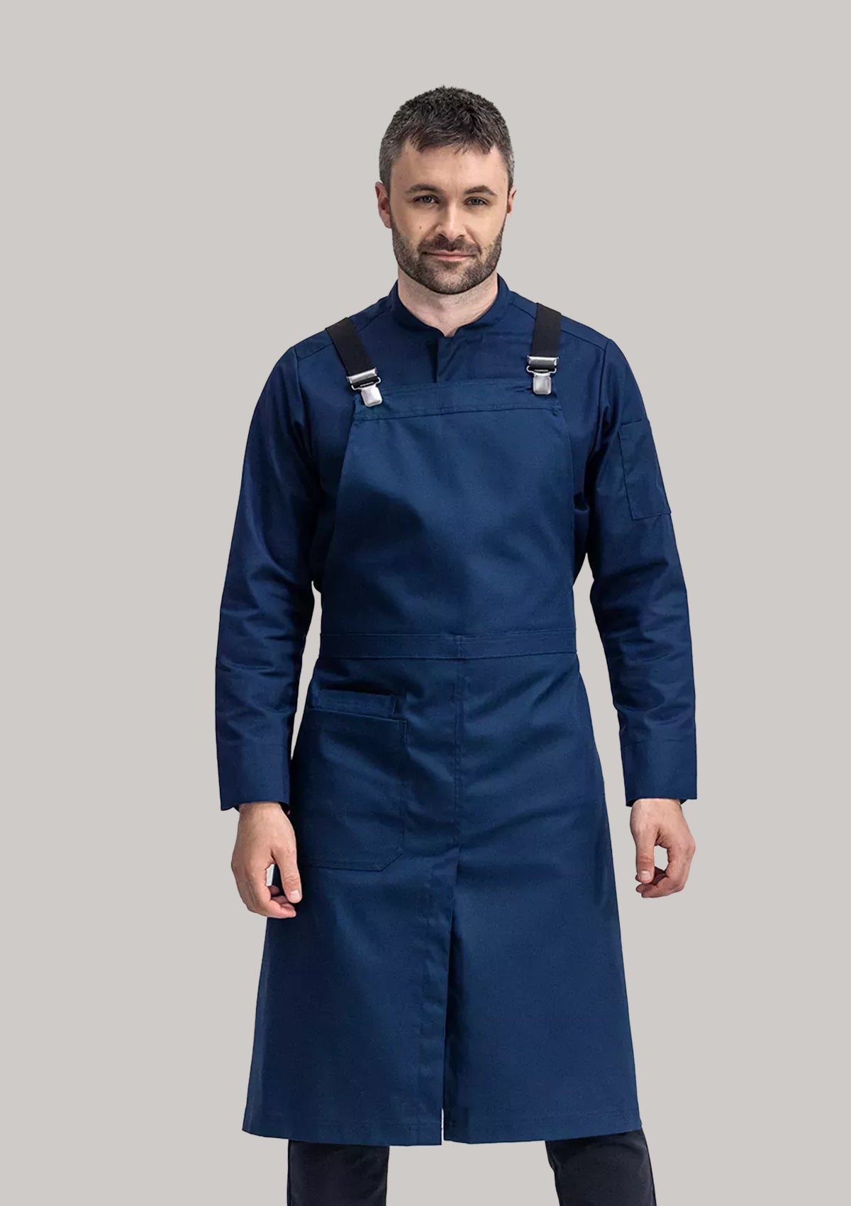 2-in-1 Apron Canvas With Suspenders