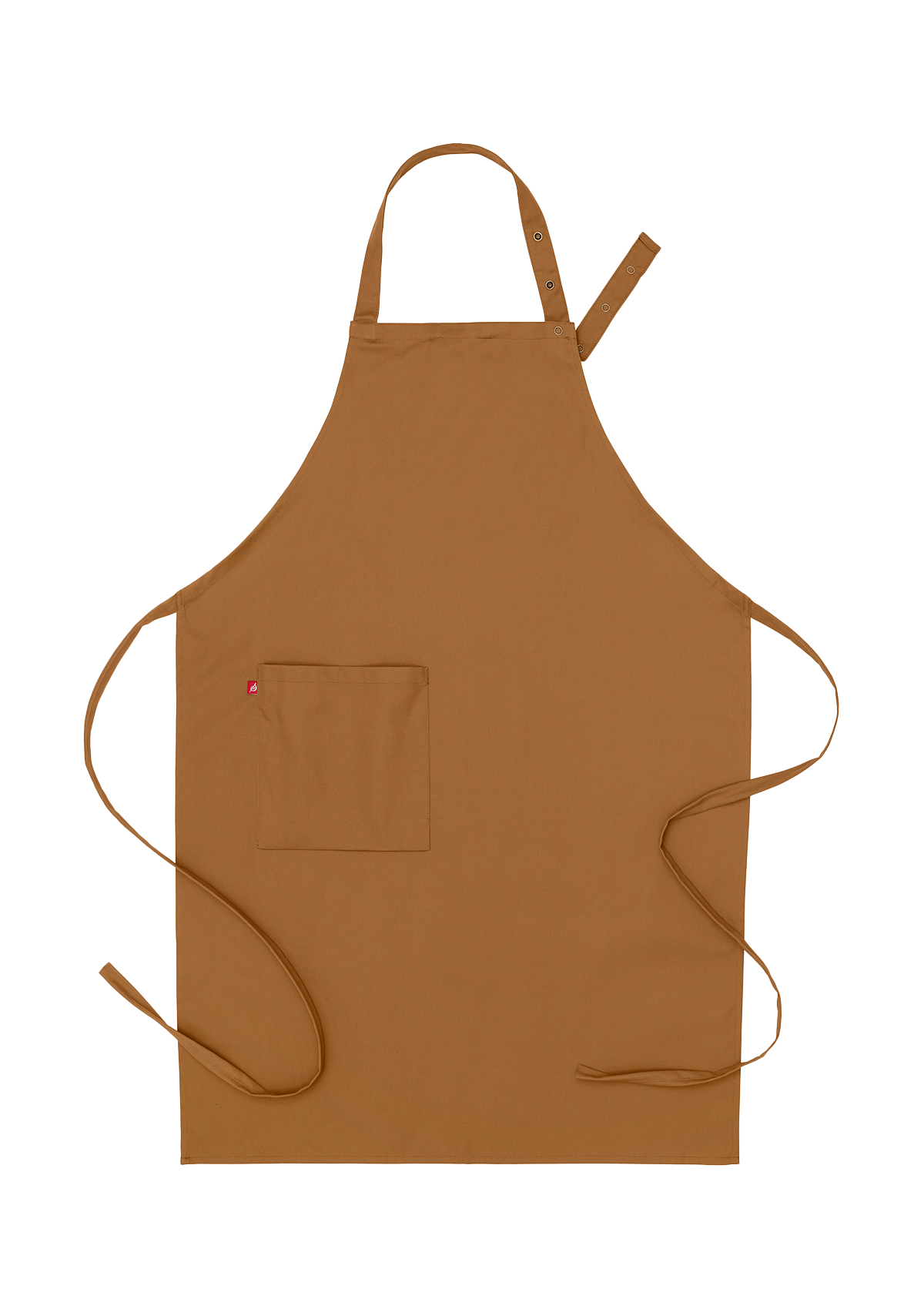 Unisex Bib Apron With Right Pocket