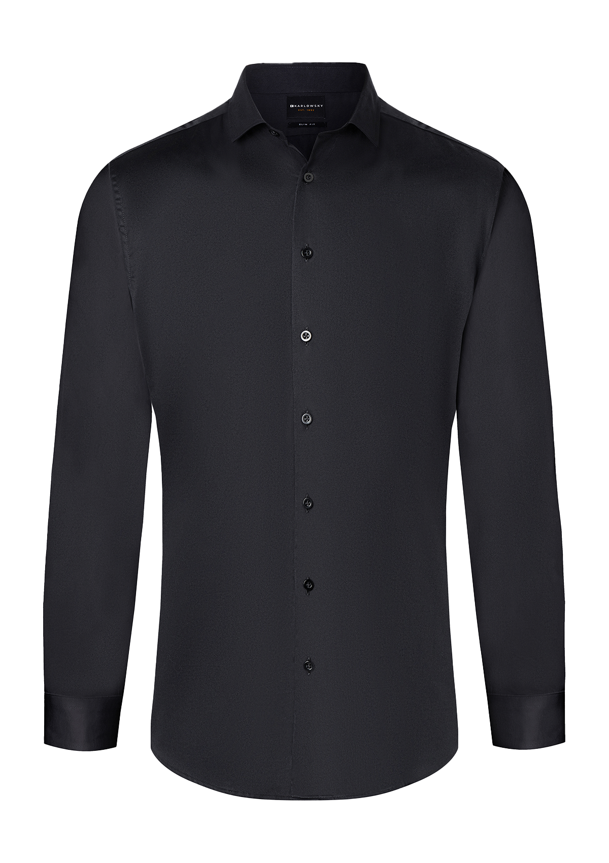 Men's Shirt Active-Stretch Long Sleeves Slim-Fit
