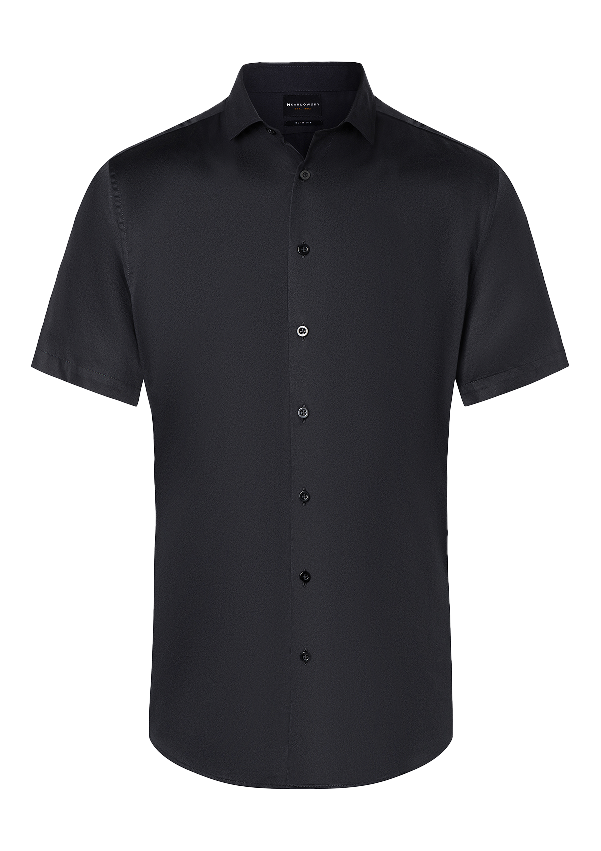 Shirt Active-Stretch Short Sleeves Modern-Fit For Men
