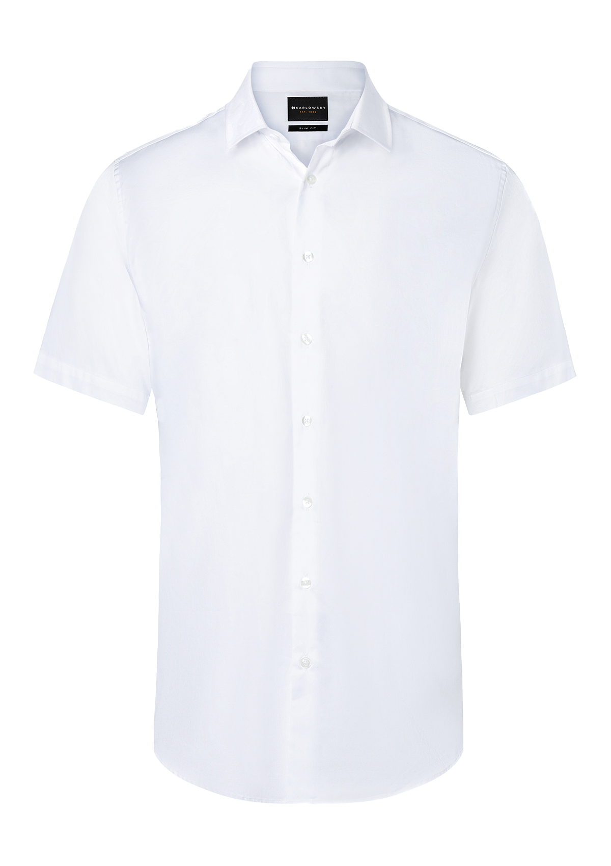 Men's Shirt Active-Stretch Short Sleeves Modern-Fit
