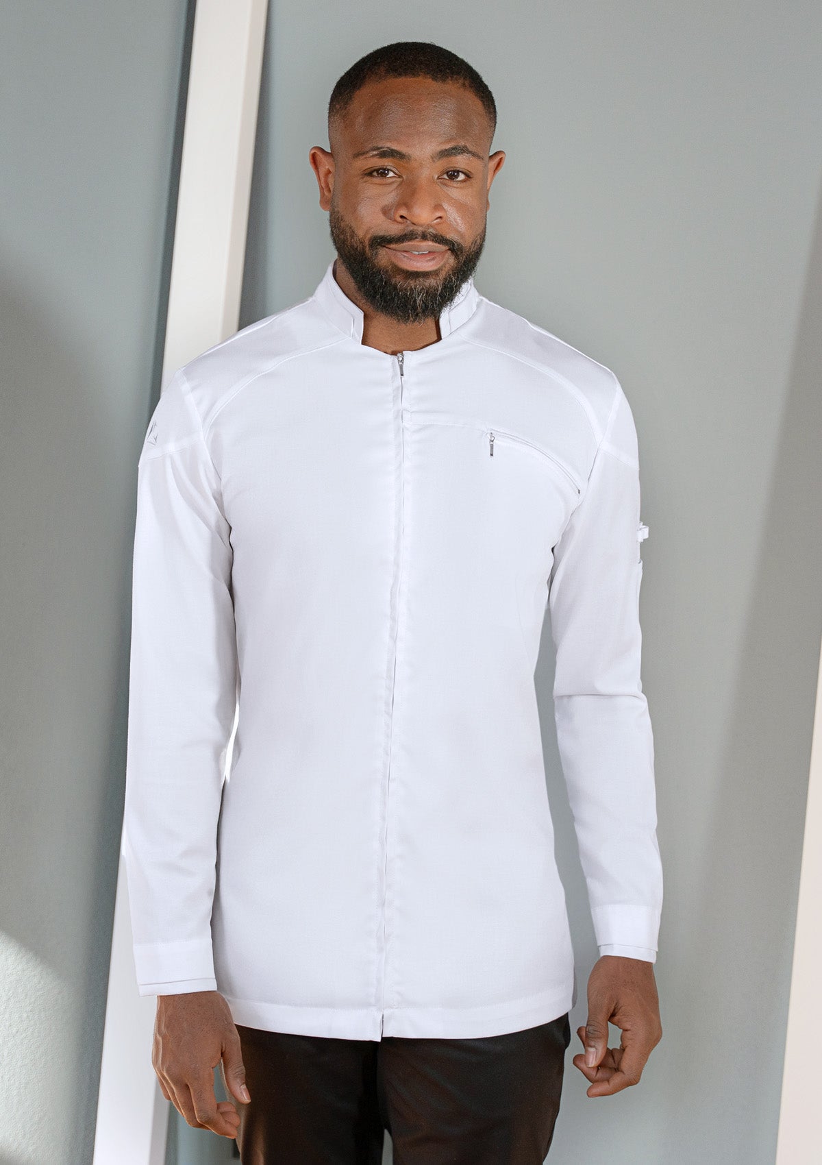 Long-sleeved Men's Chef Jacket DIAMOND CUT® Excellence