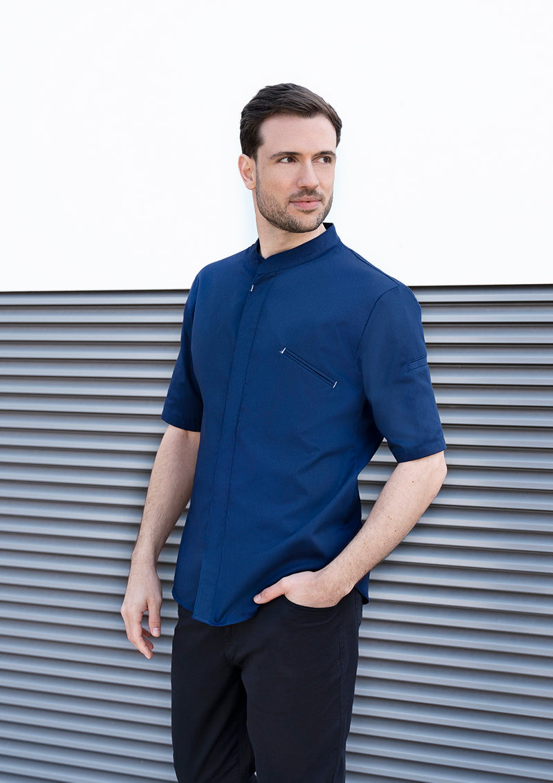Short-Sleeve Chef Jacket Modern-Touch
