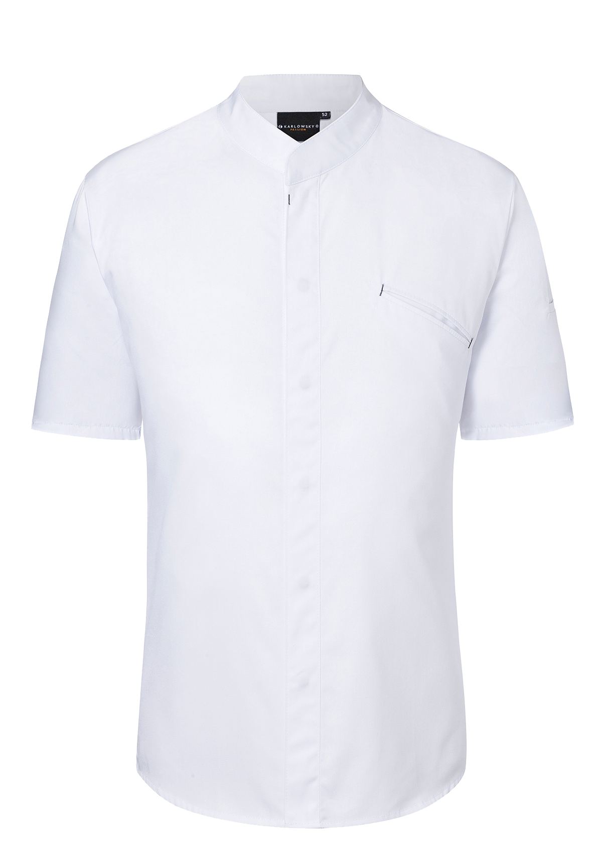 Men's Chef Shirt Short Sleeves Modern-Touch