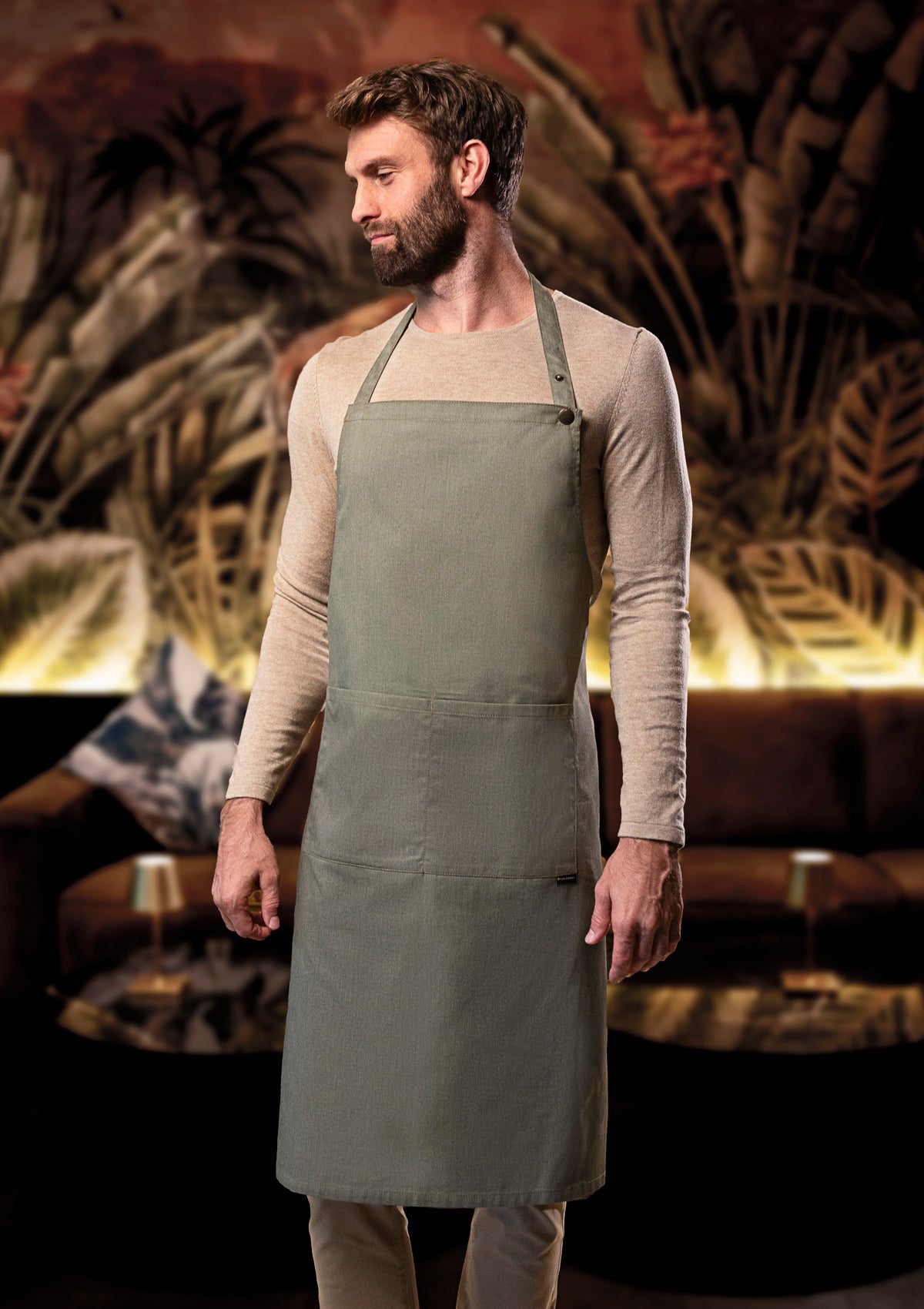 Bib Apron Jeans-Style Unisex