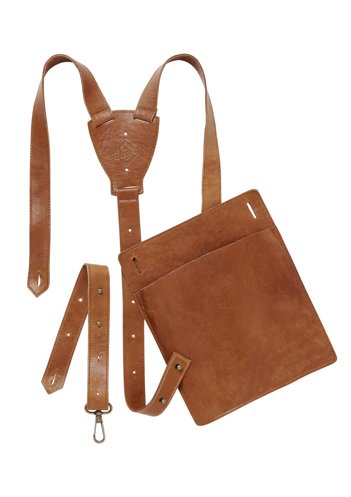Set of Leather Details for Apron s-4075