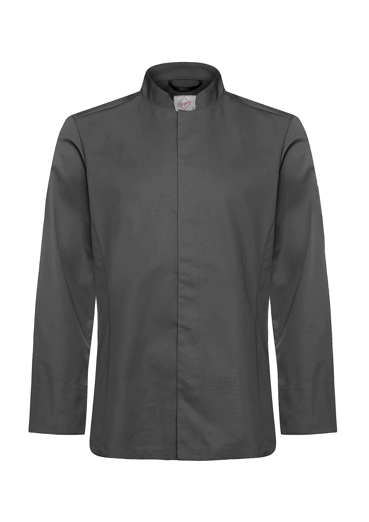 Men's chef jacket in slim-fit with long sleeves for men. Segers | Cookniche