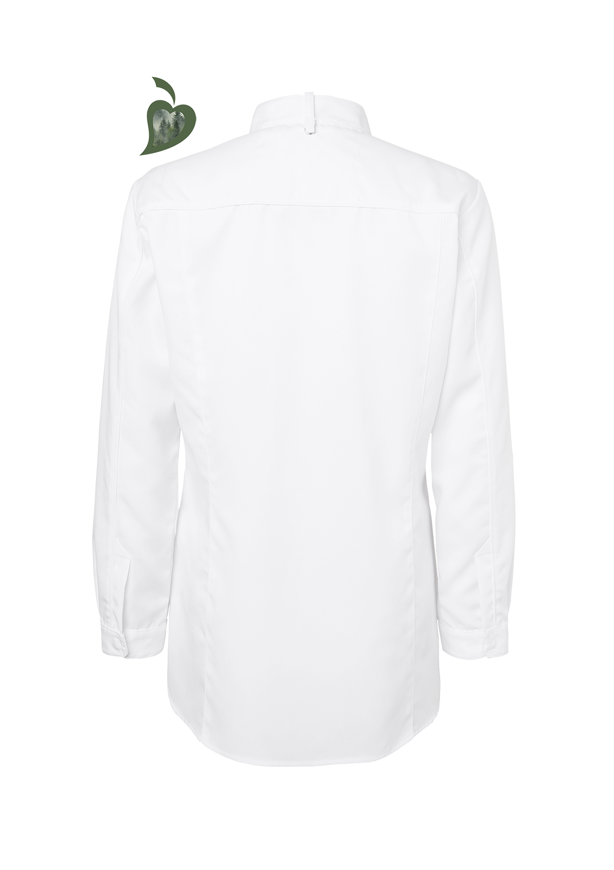 Women's Chef Shirt in Slim-Fit with Long Sleeves. Segers | Cookniche