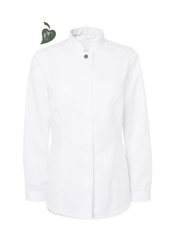 Women's Chef Shirt in Slim-Fit with Long Sleeves. Segers | Cookniche