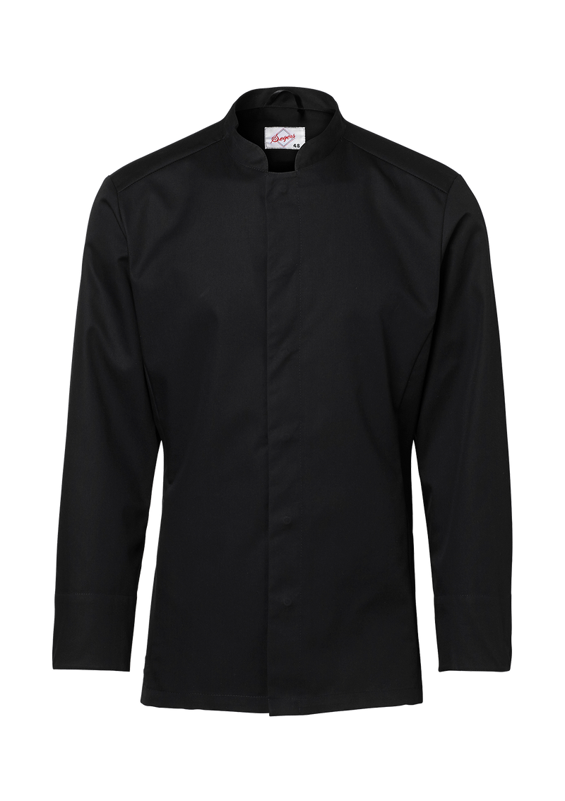 Men's Chef shirt in slimmer fit with long sleeves. Segers | Cookniche