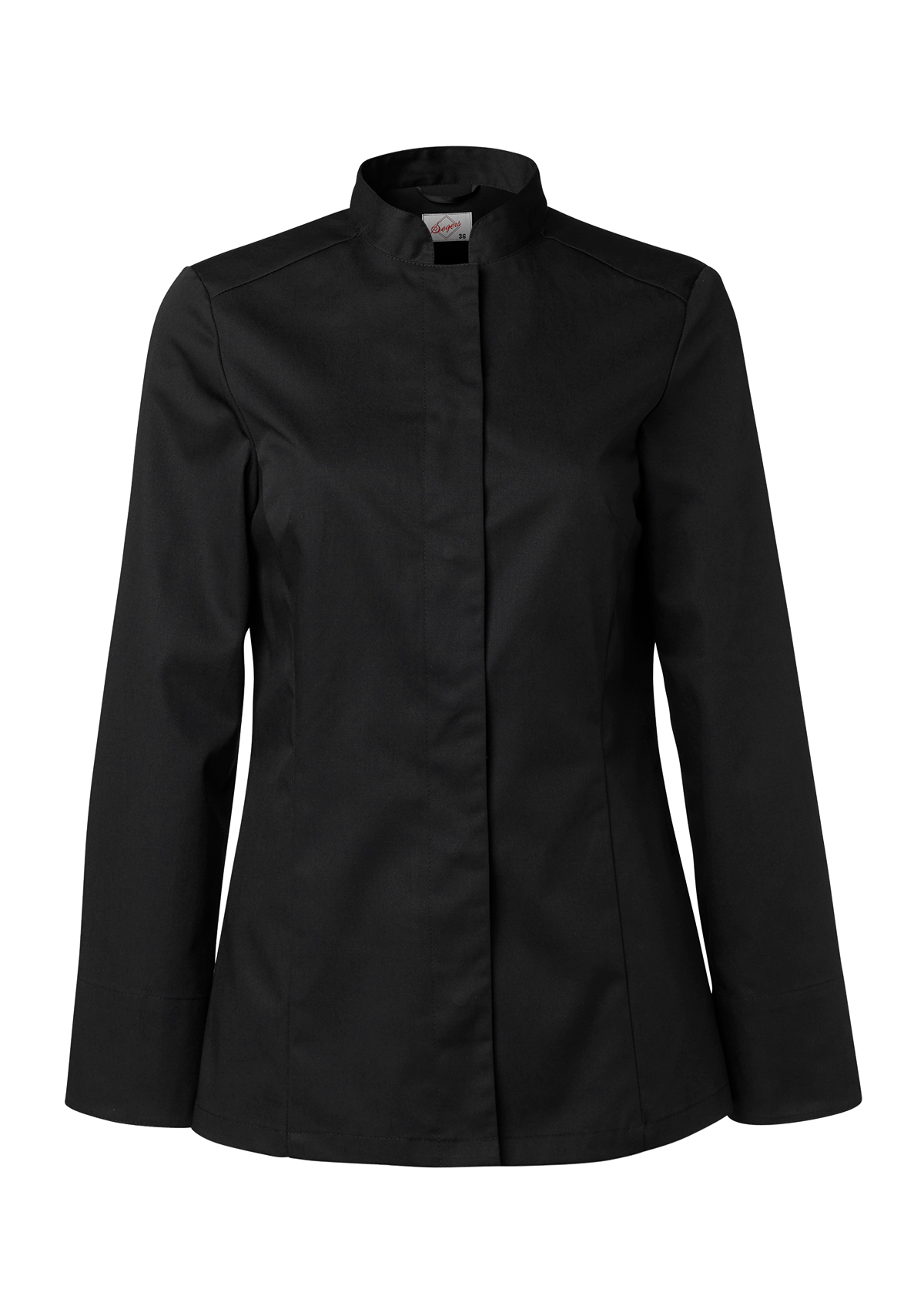 Women's Chef shirt in slim-fit with long sleeves. Segers | Cookniche