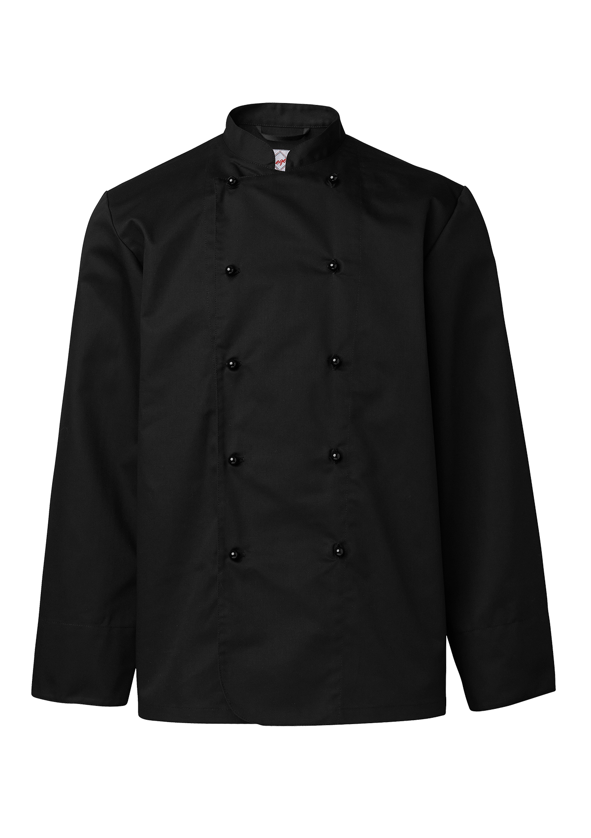 Men's Chef jacket in classic straight cut with long sleeves for men. Segers | Cookniche