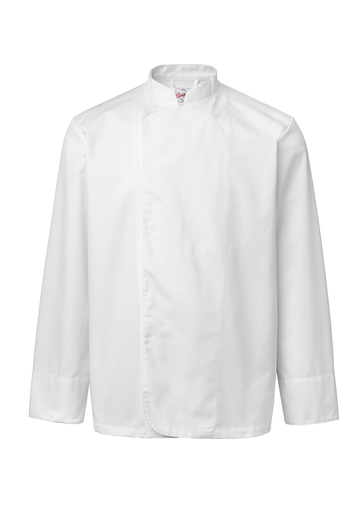 Men's chef jacket in straight cut and long sleeves. Segers | Cookniche