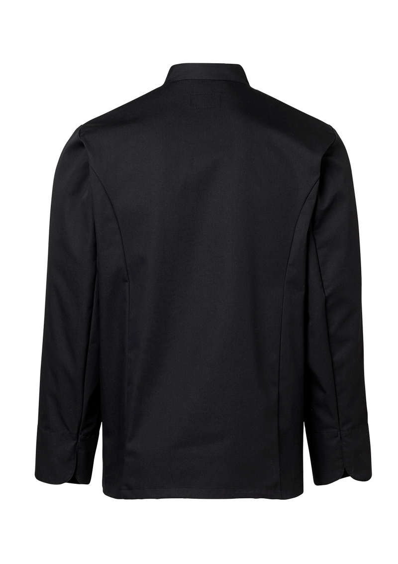 Men's chef jacket in straight cut and long sleeves. Segers | Cookniche