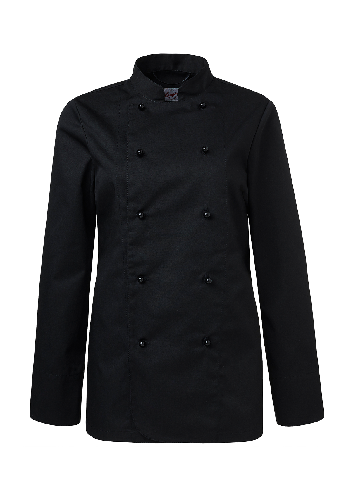 Women's Chef jacket in Classic cut and slightly waisted with long sleeves. Segers | Cookniche