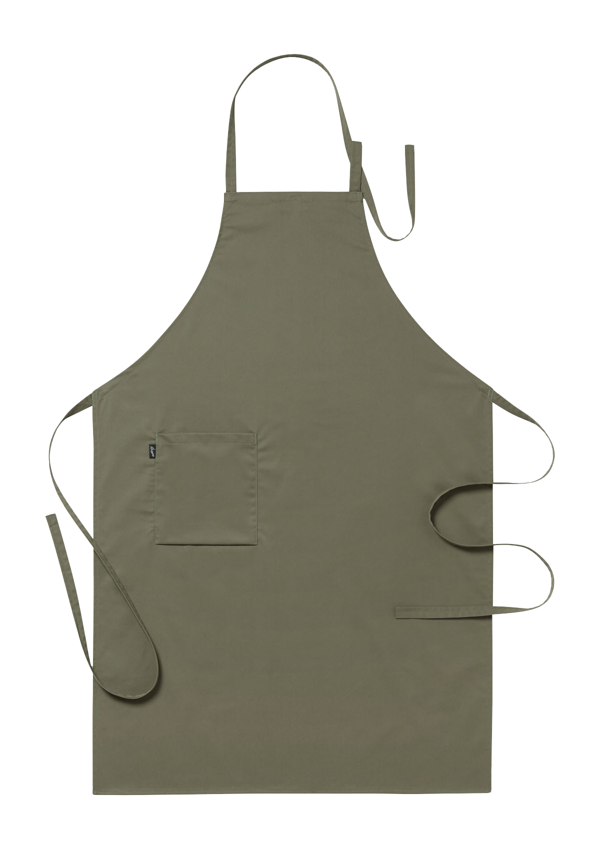 Bib apron With Adjustable Neck Strap