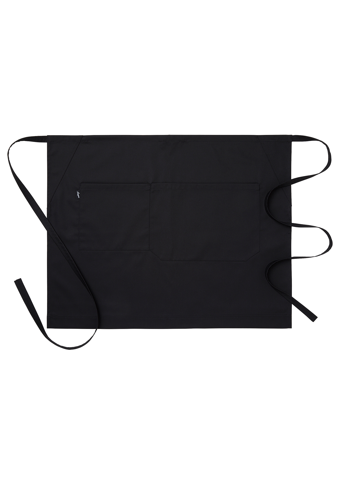 Unisex waist apron with side and inside pockets. Segers | Cookniche