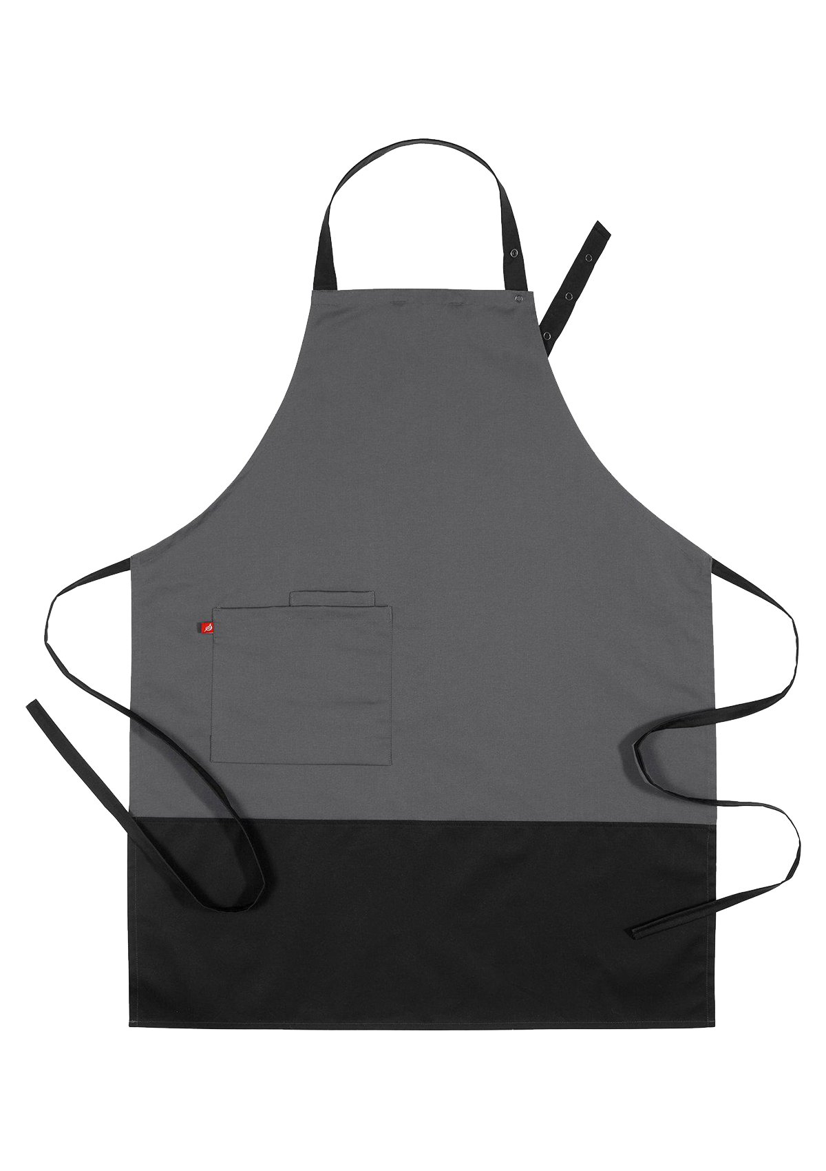 Block-Printed Bib apron