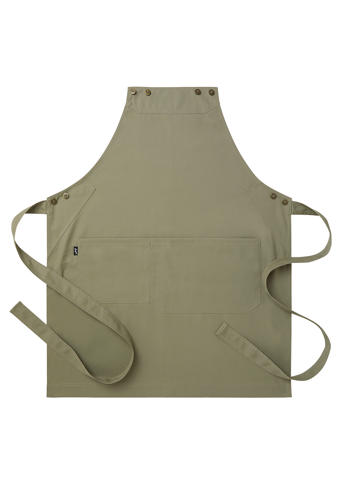 Unisex Bib Apron with suspenders. Segers | Cookniche