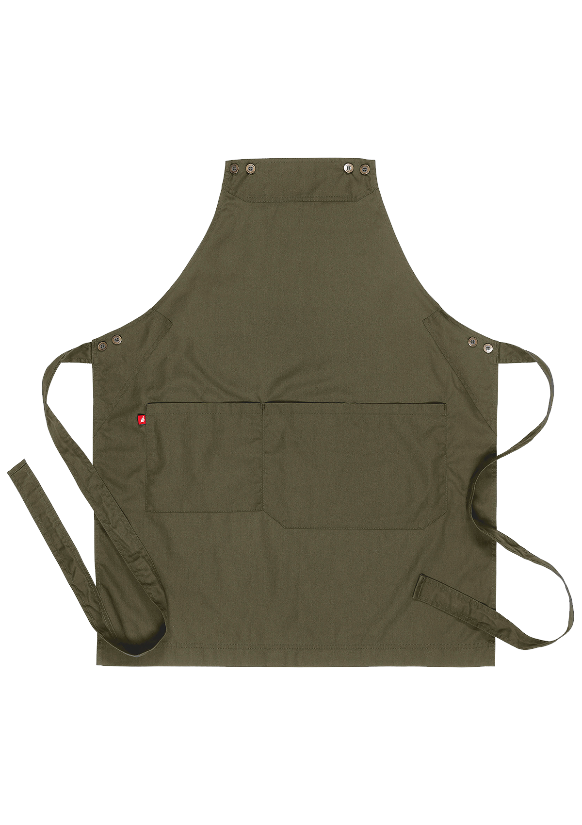 Unisex Bib Apron with suspenders. Segers | Cookniche