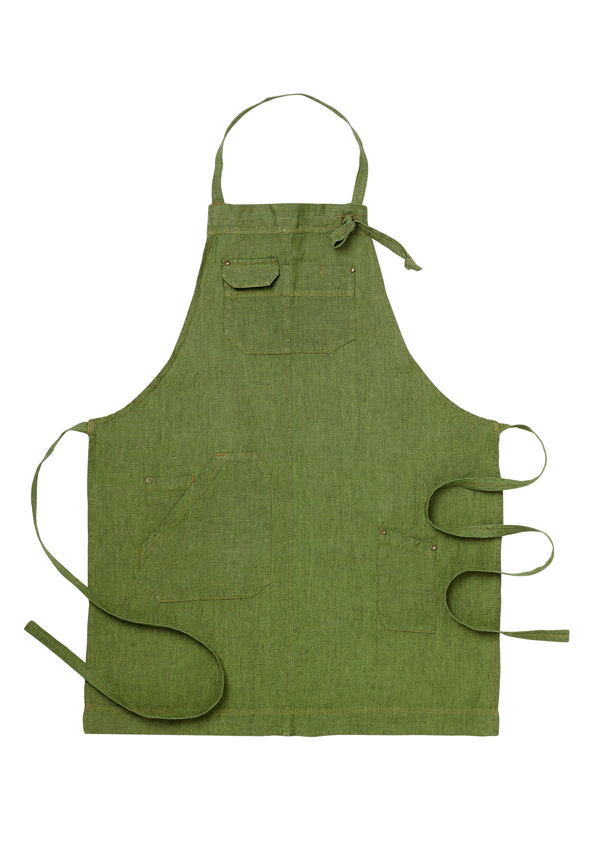 Unisex one-color bib apron. Segers | Cookniche