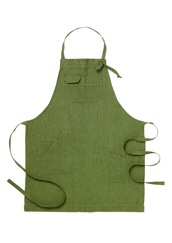 Unisex one-color bib apron. Segers | Cookniche