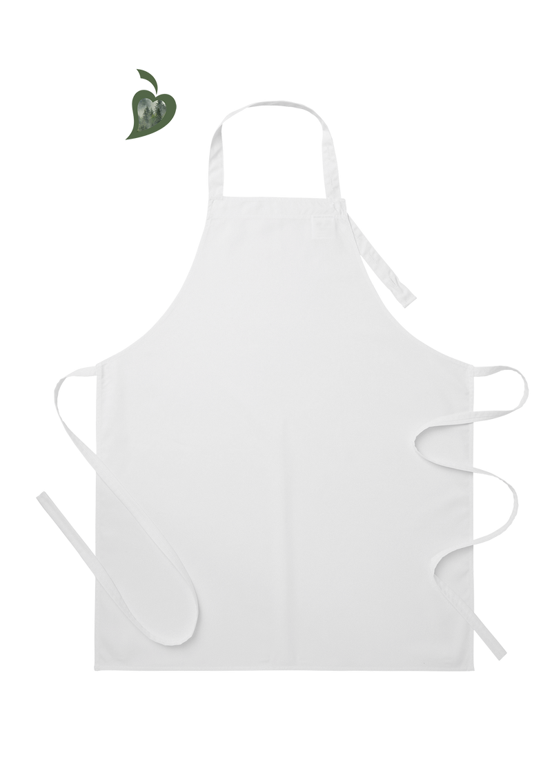 Unisex bib apron without pockets. Segers | Cookniche