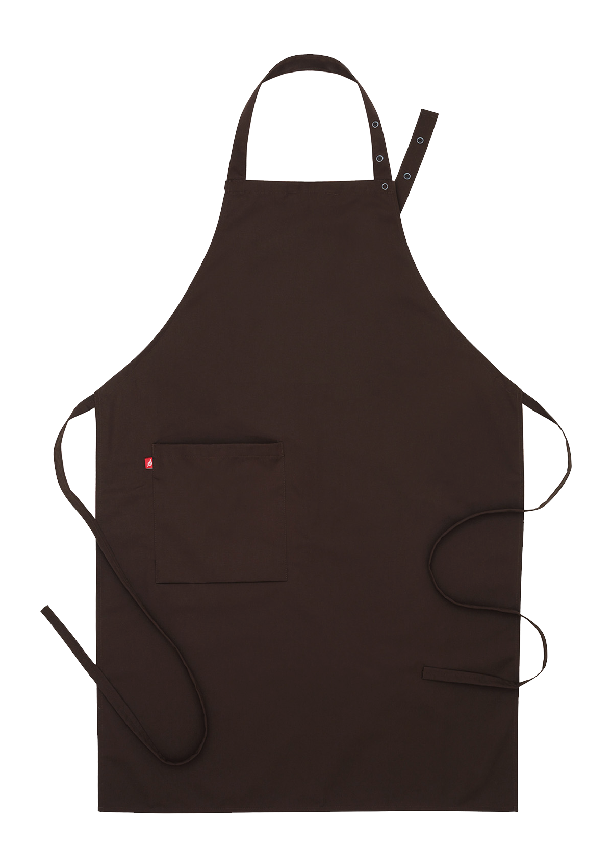 Unisex Bib Apron With Right Pocket