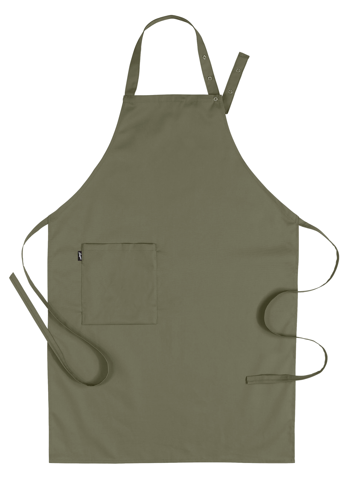 Unisex Bib Apron With Right Pocket. Segers | Cookniche