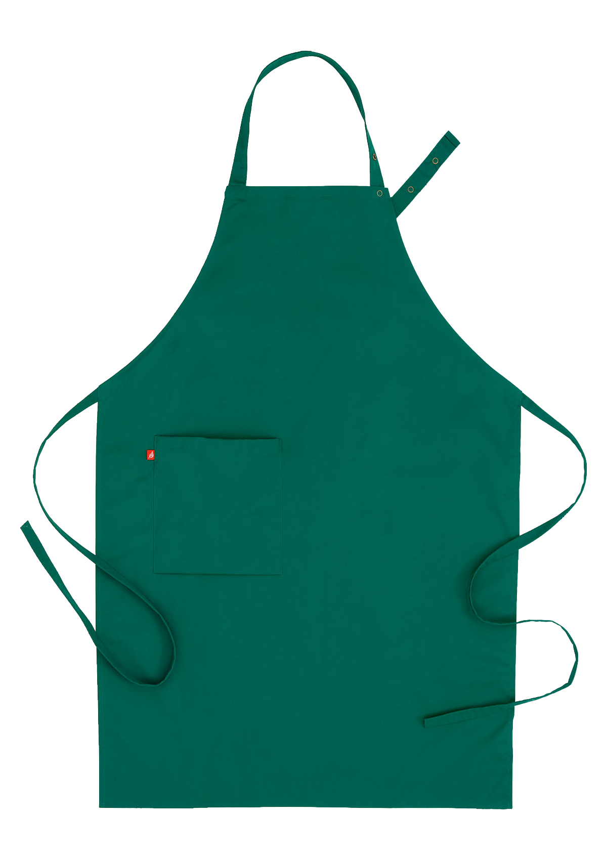 Bib Apron With Right Pocket Unisex