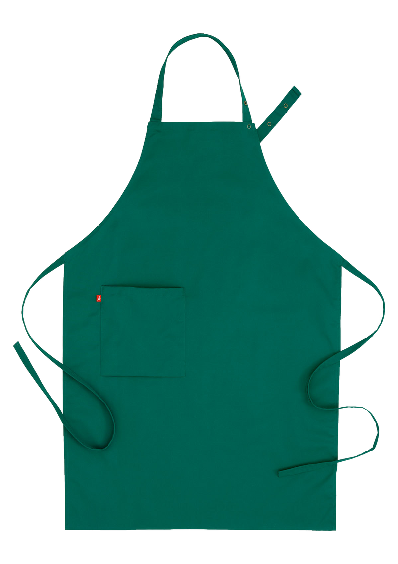 Unisex Bib Apron With Right Pocket