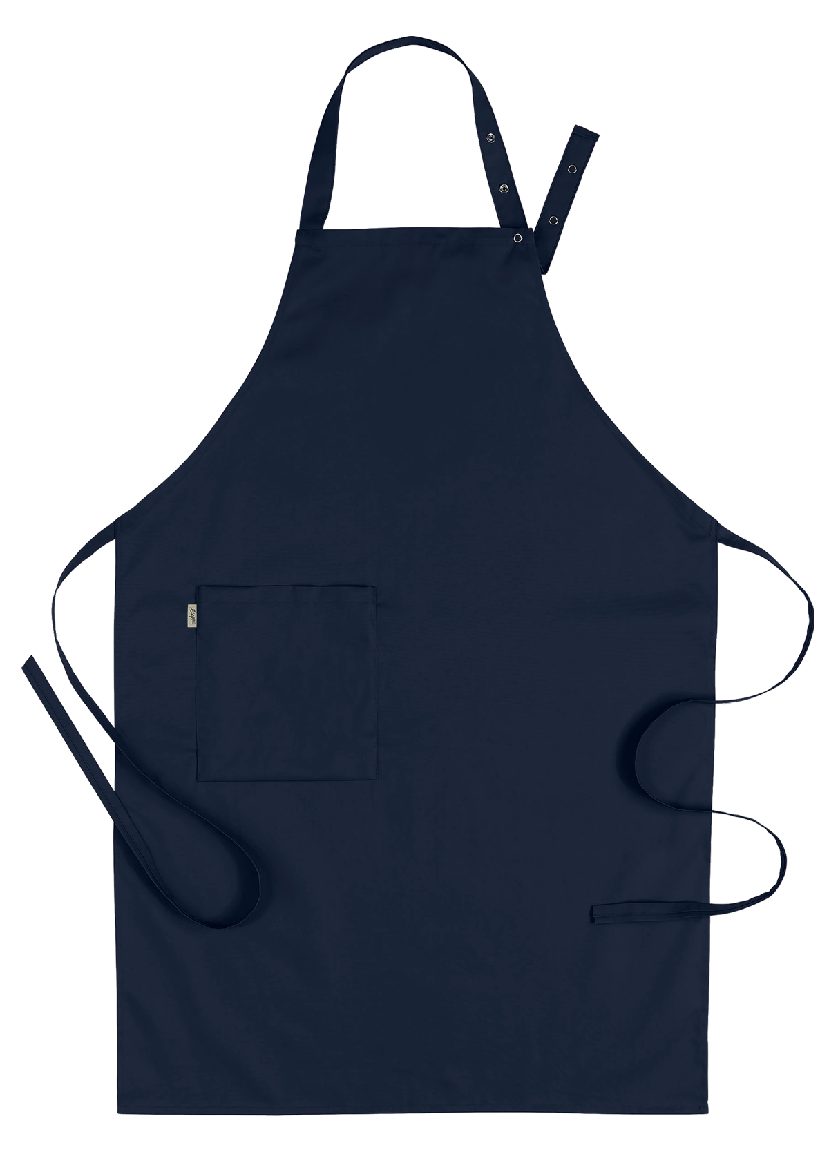 Unisex Bib Apron With Right Pocket. Segers | Cookniche