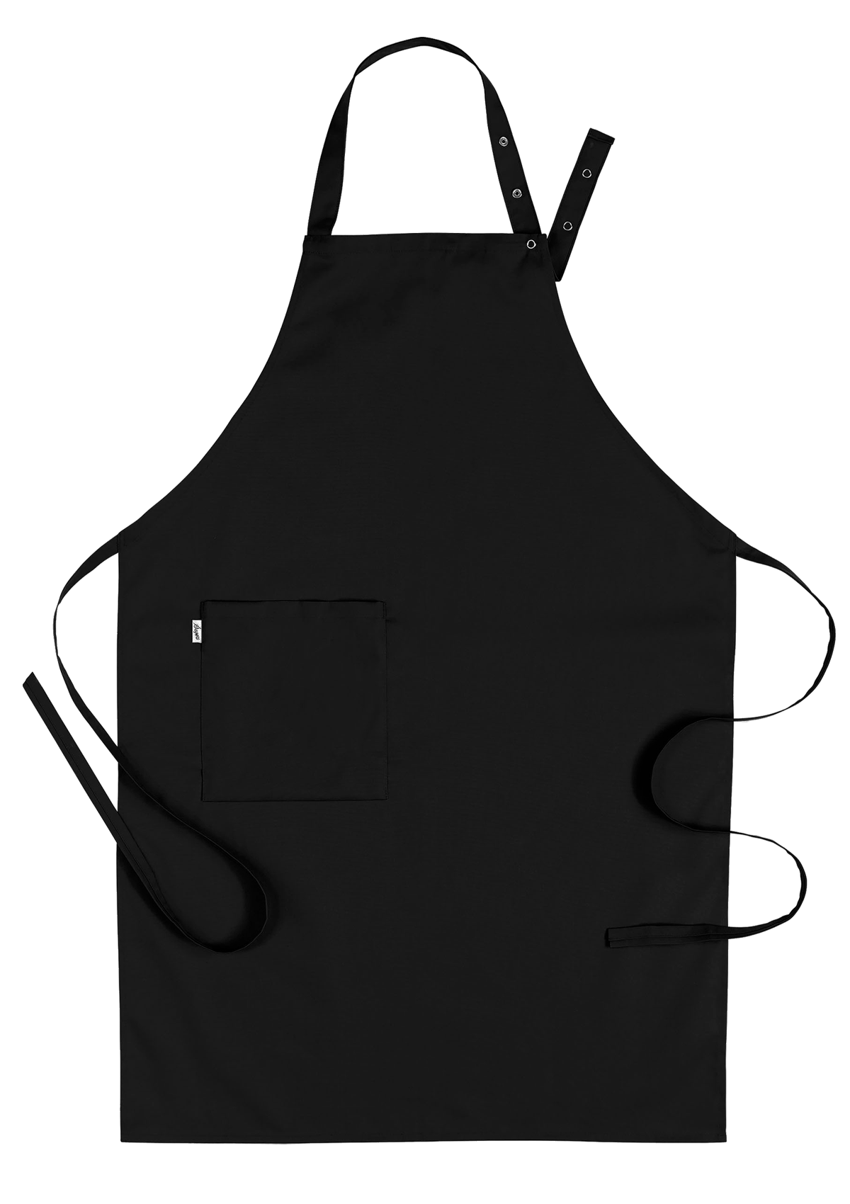 Unisex Bib Apron With Right Pocket. Segers | Cookniche