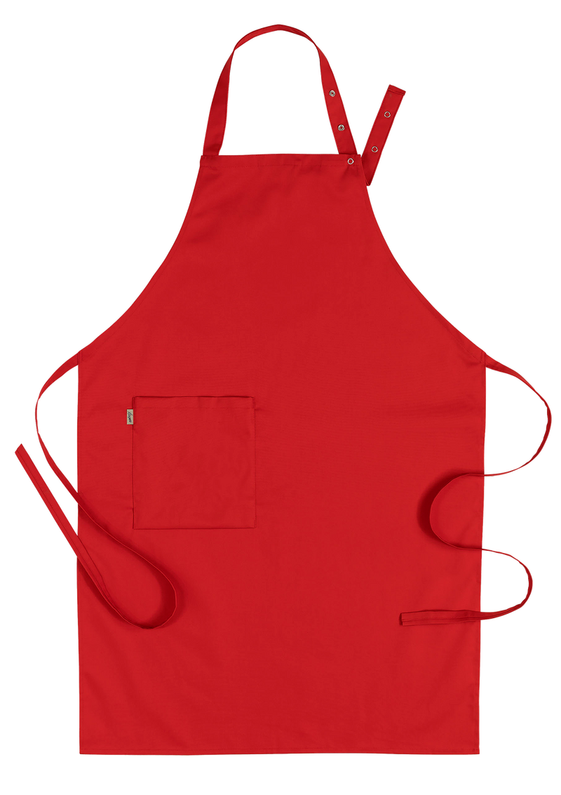 Unisex Bib Apron With Right Pocket. Segers | Cookniche