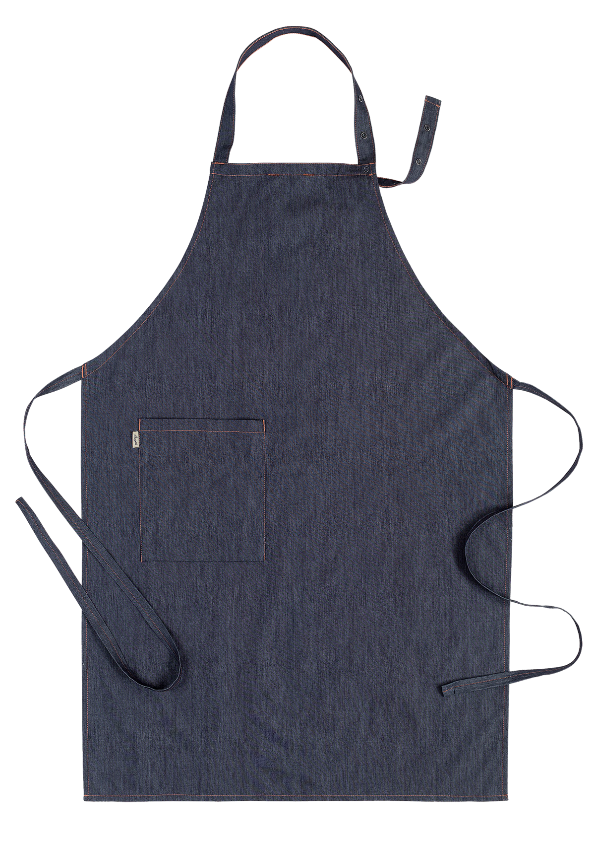 Unisex Bib Apron With Right Pocket. Segers | Cookniche