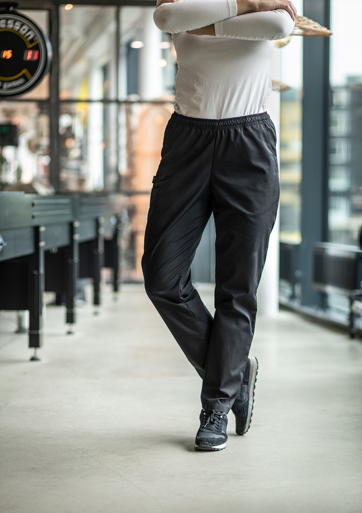 Unisex Trousers With Elasticated Waist. Segers | Cookniche