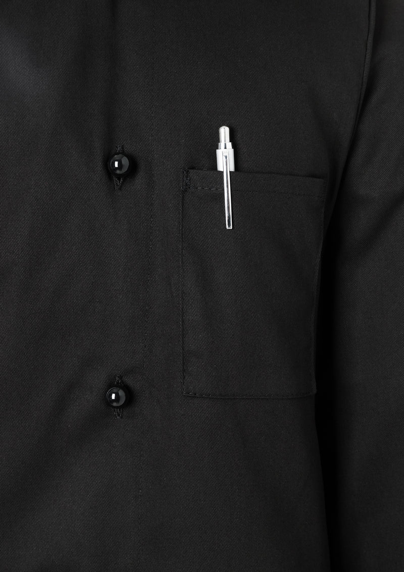 Unisex Double-Breasted & Long-Sleeved Chef's Jacket Basic
