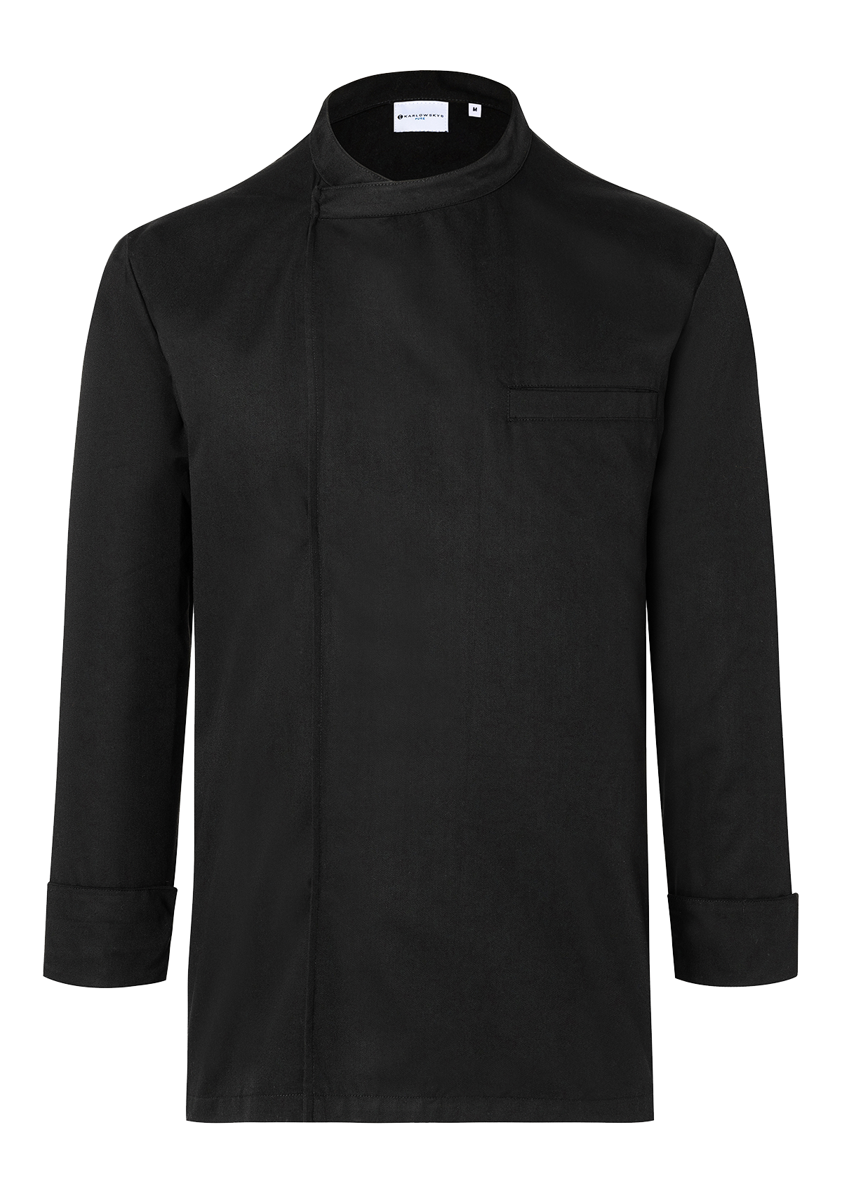 Chef Shirt Long-Sleeves Throw-Over For Men