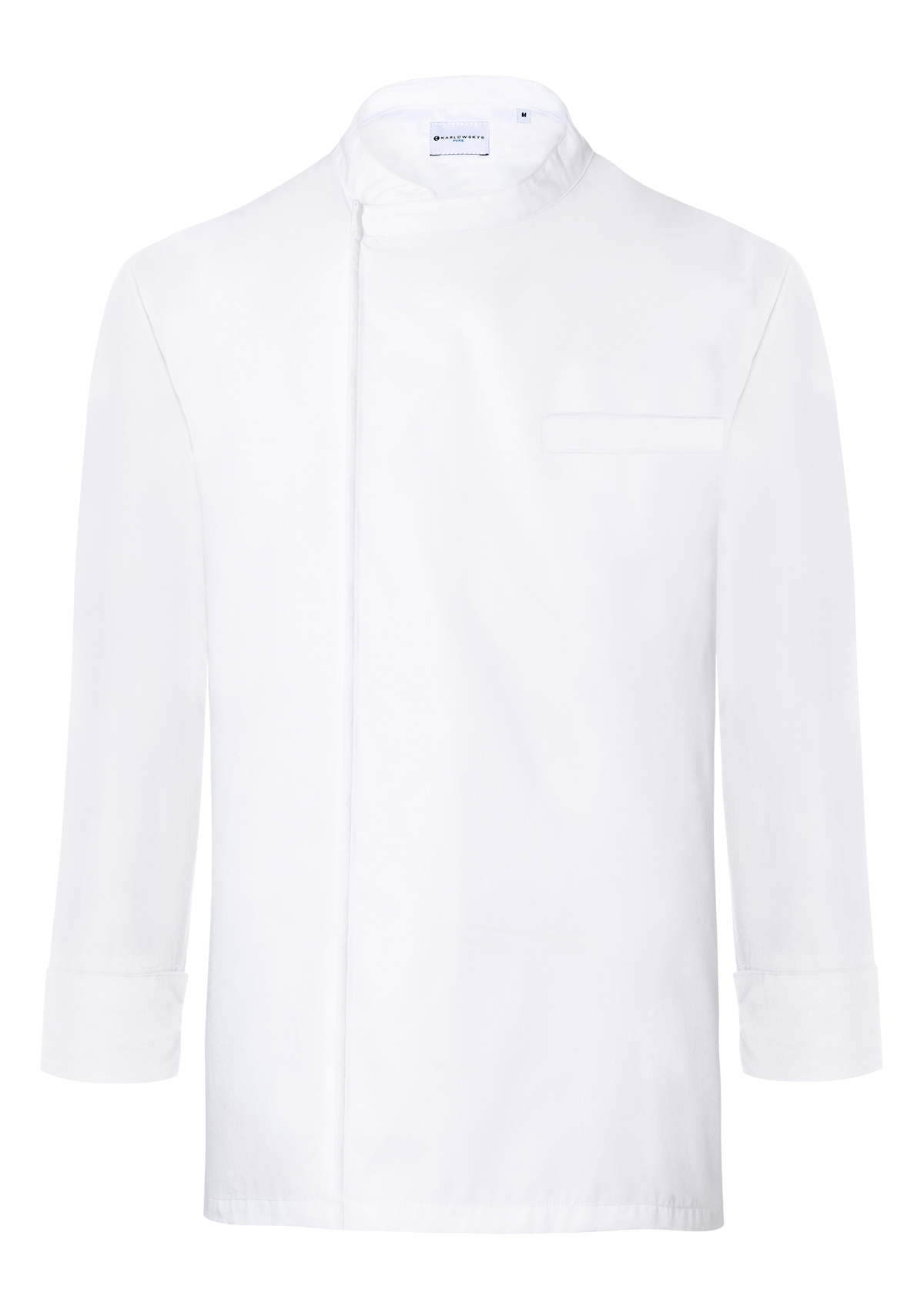 Long-Sleeved Throw-Over Chef's Shirt For Men
