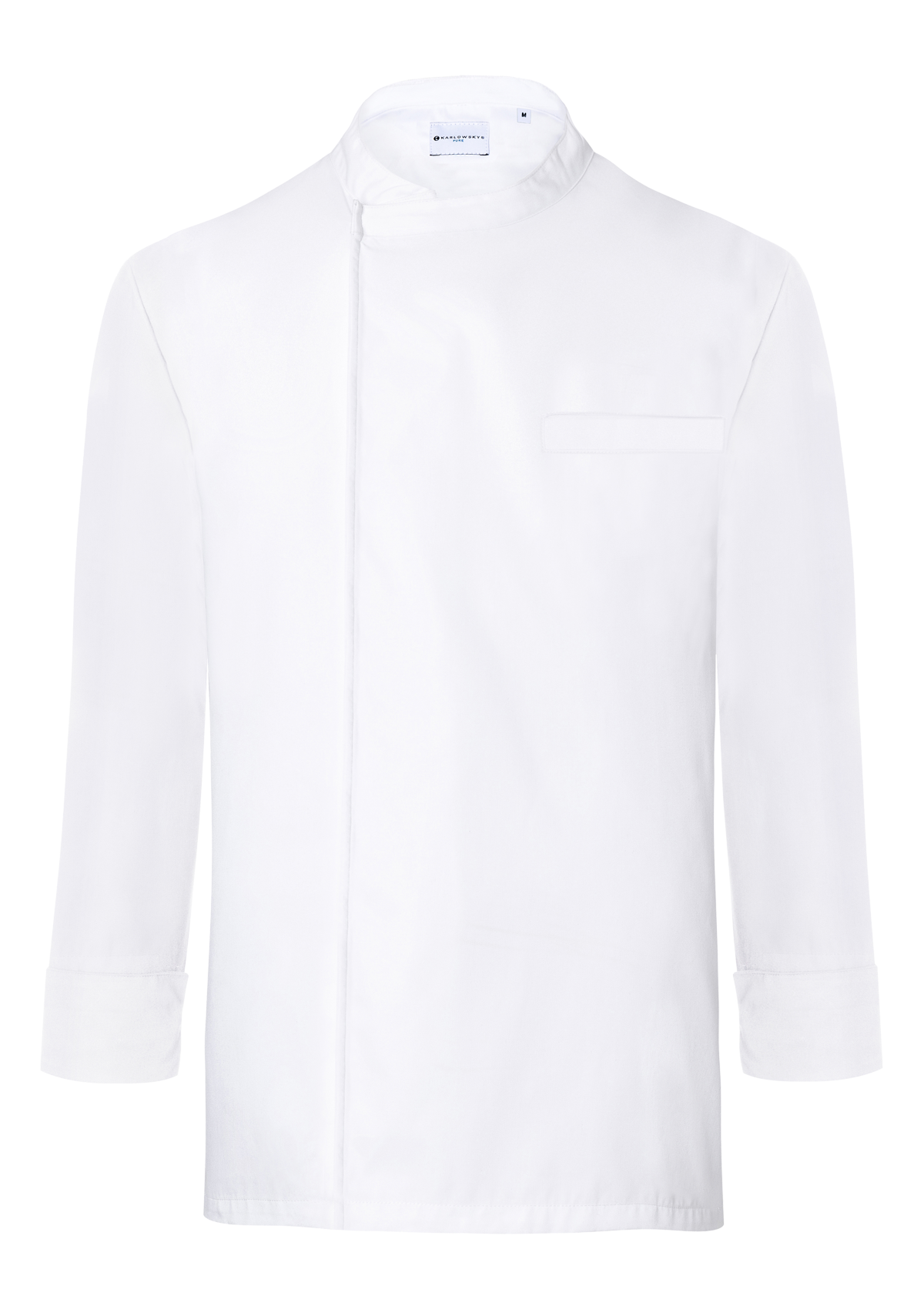 Chef Shirt Long-Sleeves Throw-Over For Men