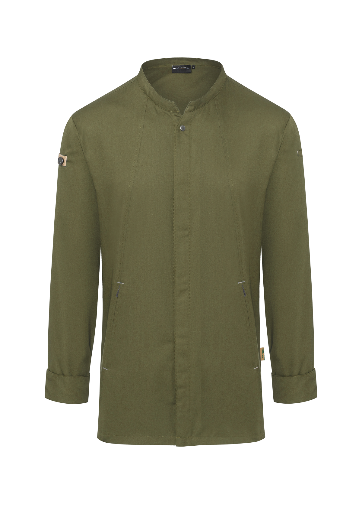 Chef Shirt Green-Generation Long-Sleeved For Men