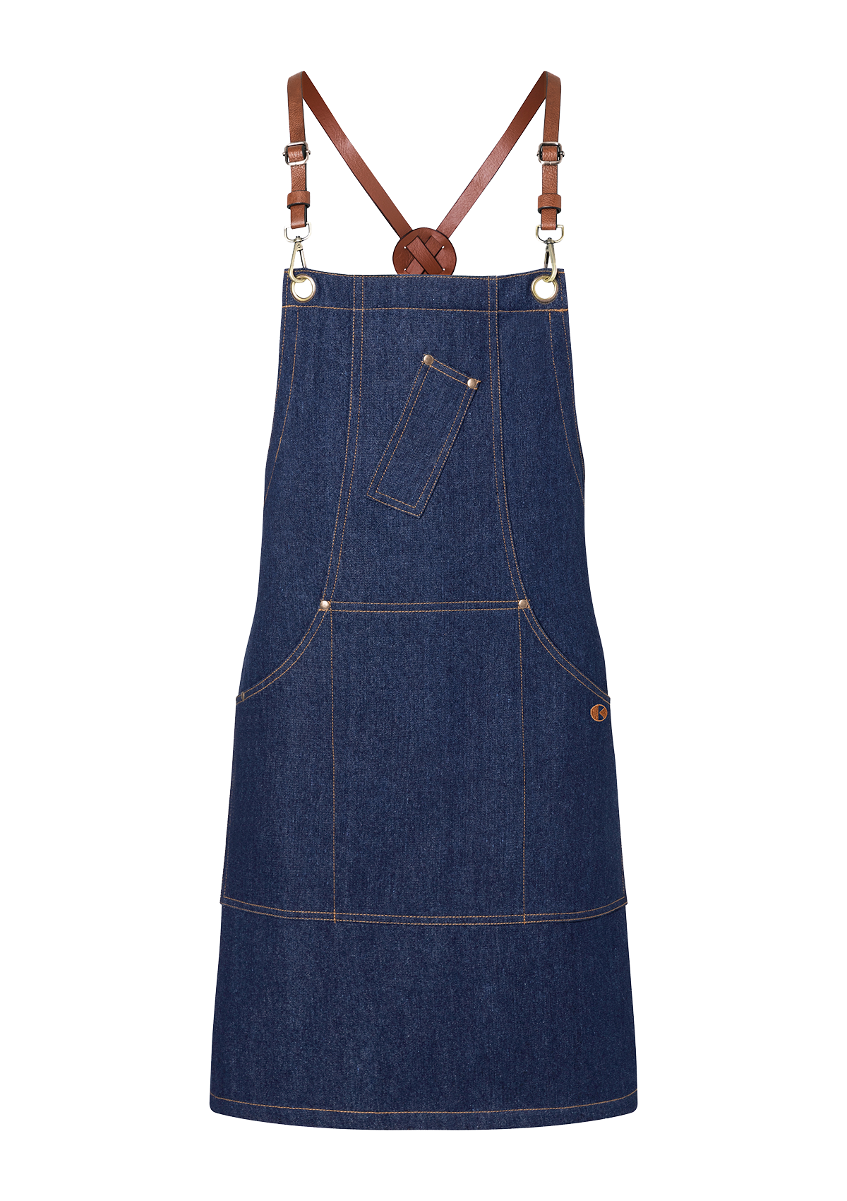 BIB APRON DENIM X-STYLE