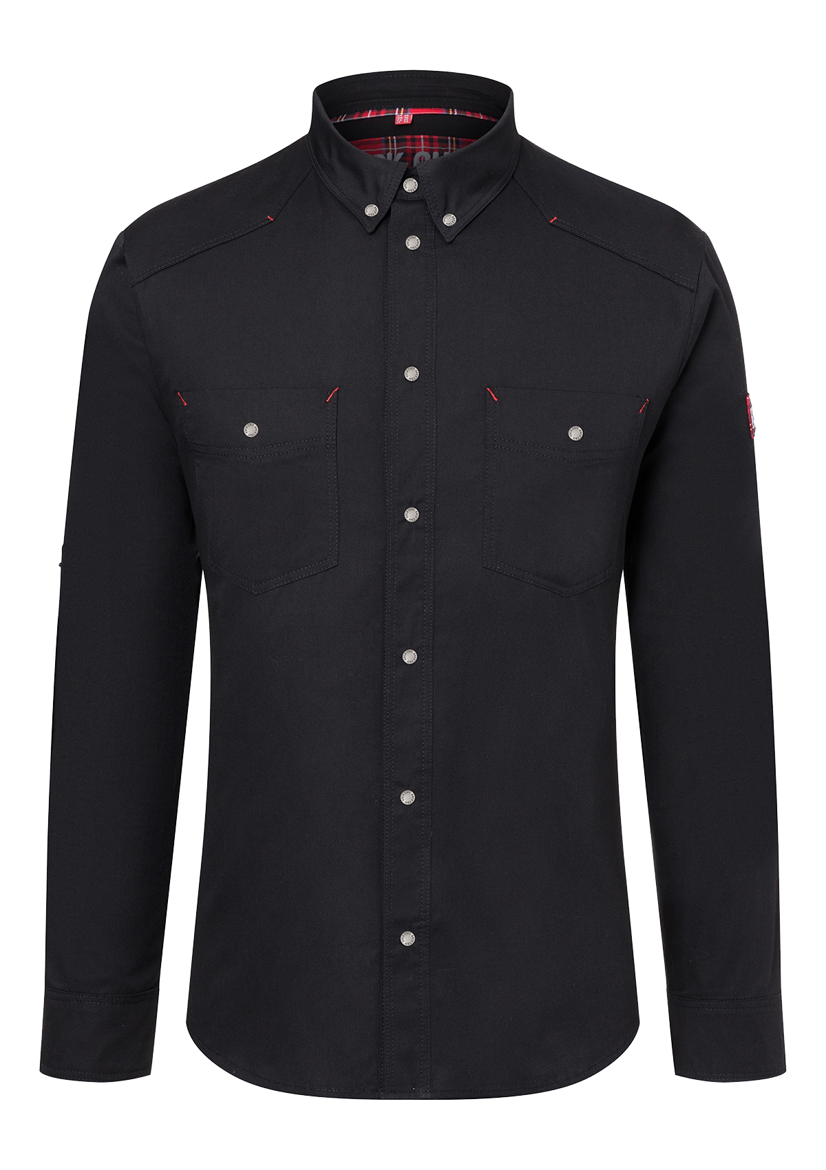 Long-Sleeved Shirt ROCK CHEF® In Black For Men