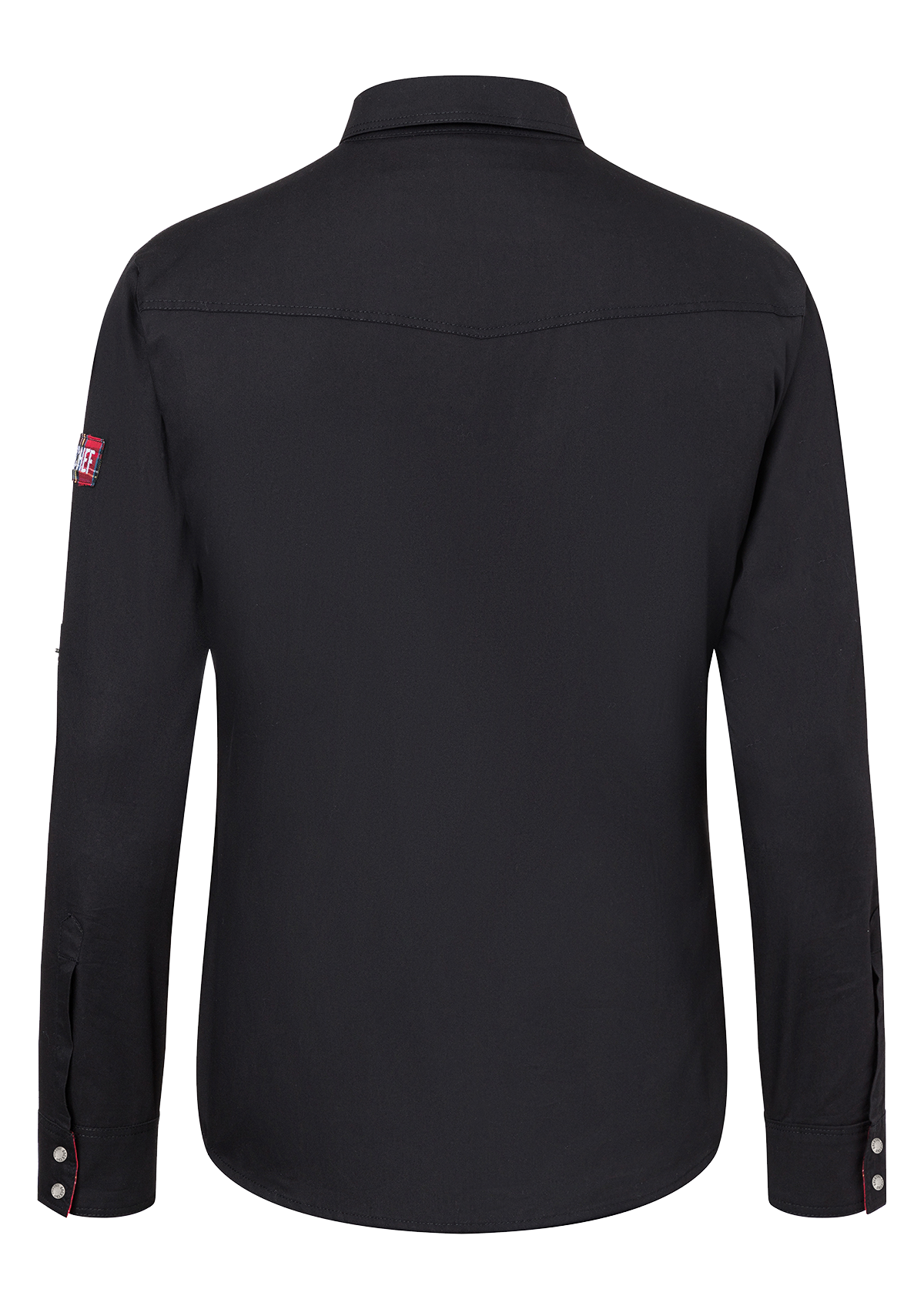 Shirt ROCK CHEF® Long-Sleeves In Black For Men