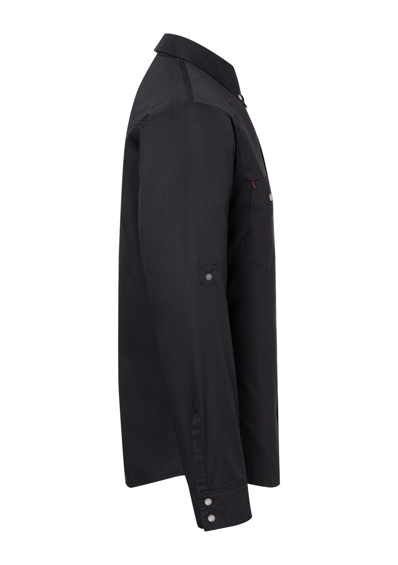Long-Sleeved Shirt ROCK CHEF® In Black For Men